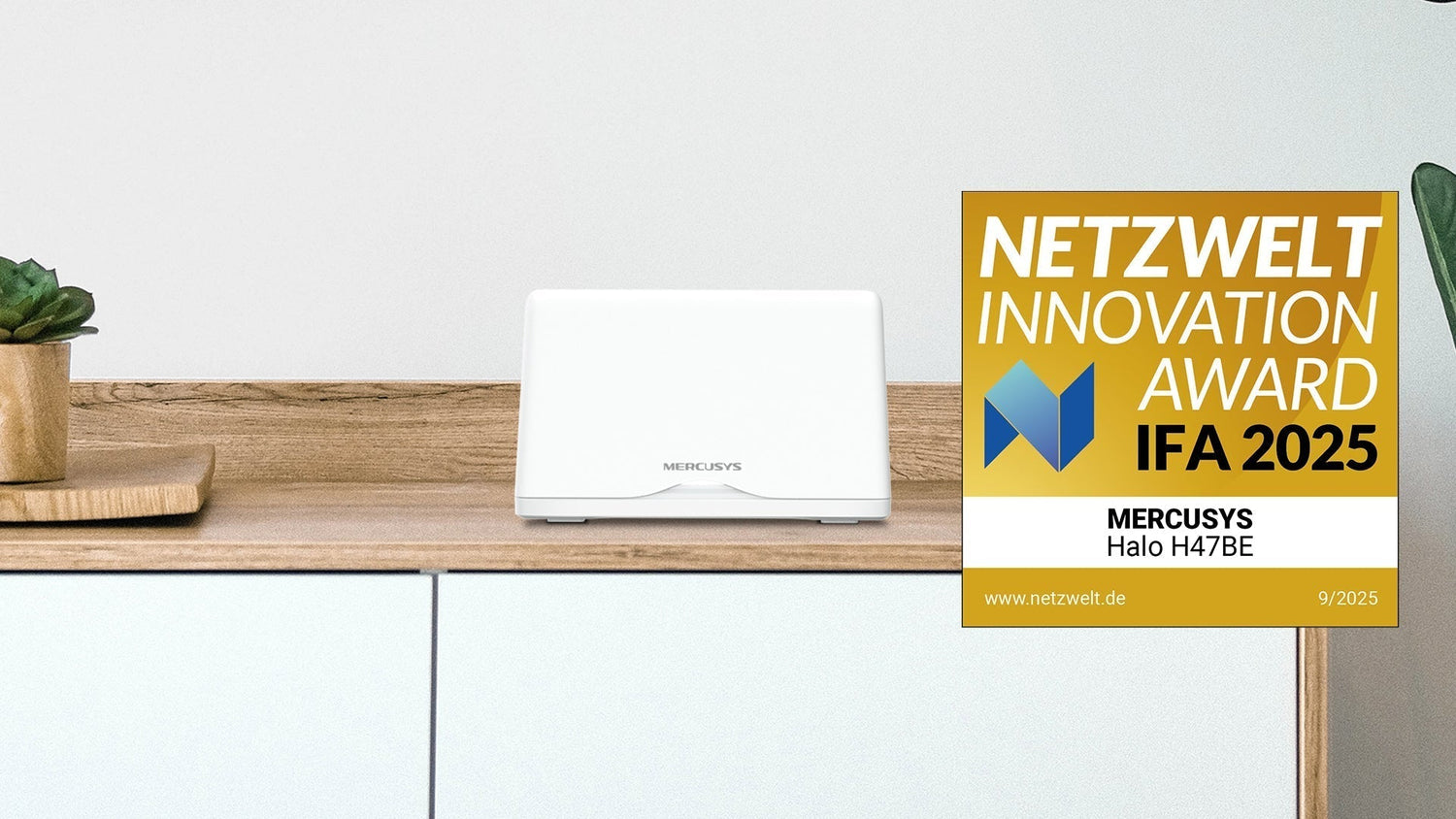MERCUSYS Received Netzwelt Innovation Award Ahead of IFA 2025