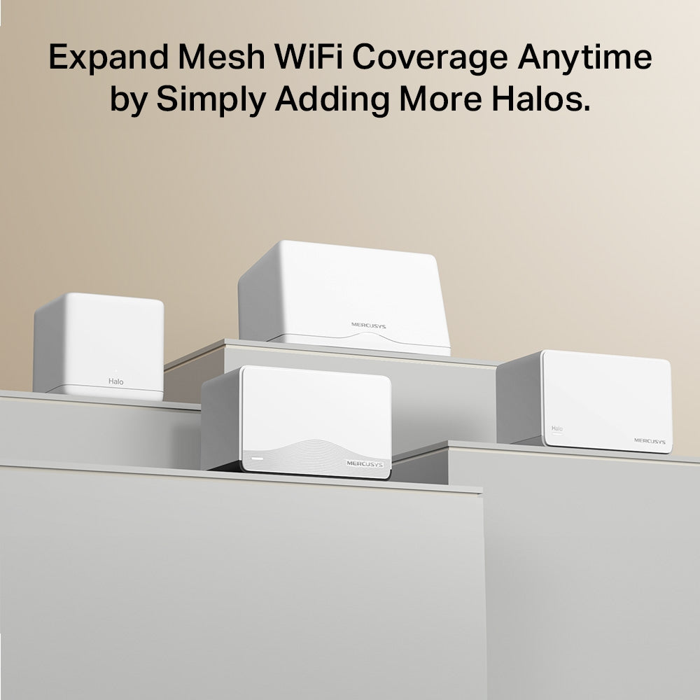BE3600 Whole Home Mesh Wi-Fi 7 System, Halo H27BE(2-pack)
