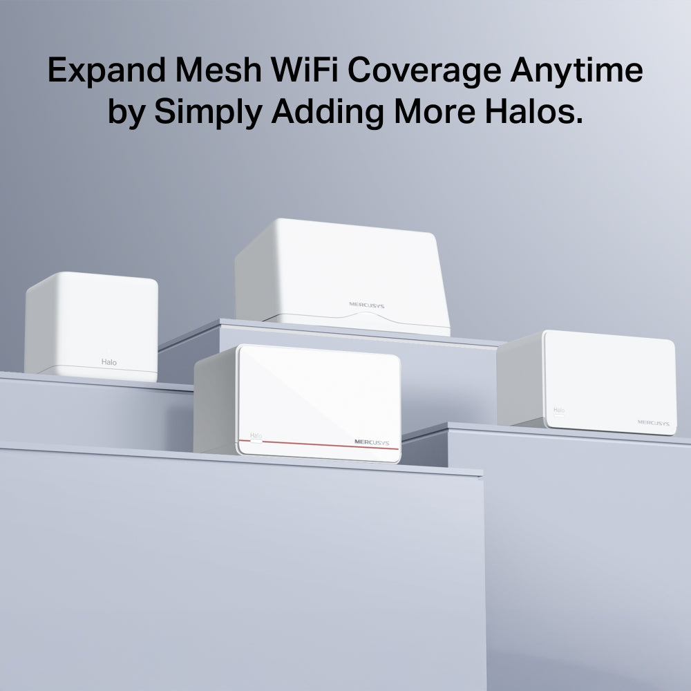 Halo H37BE(3-pack) | BE6500 Whole Home Mesh Wi-Fi 7 System