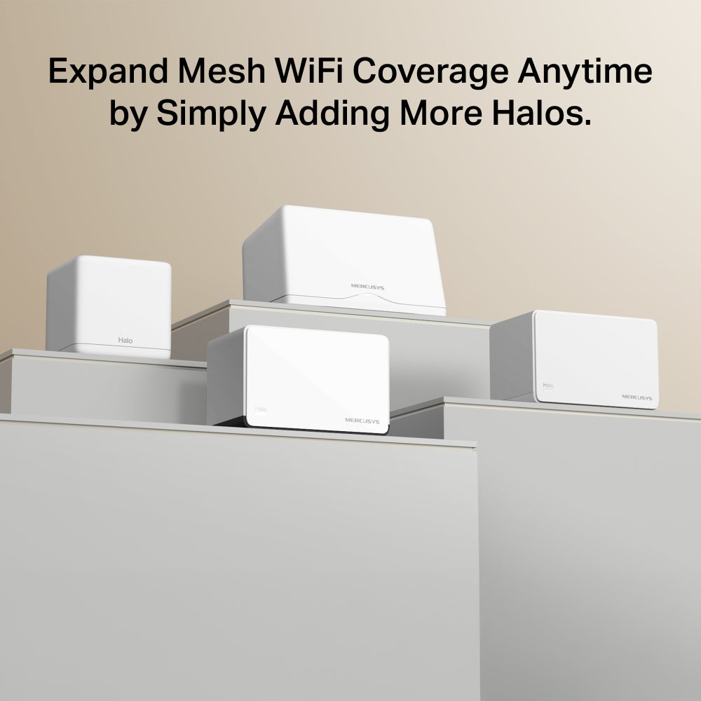 AX3000 Whole Home Mesh WiFi 6 System, Halo H85X(2-pack)