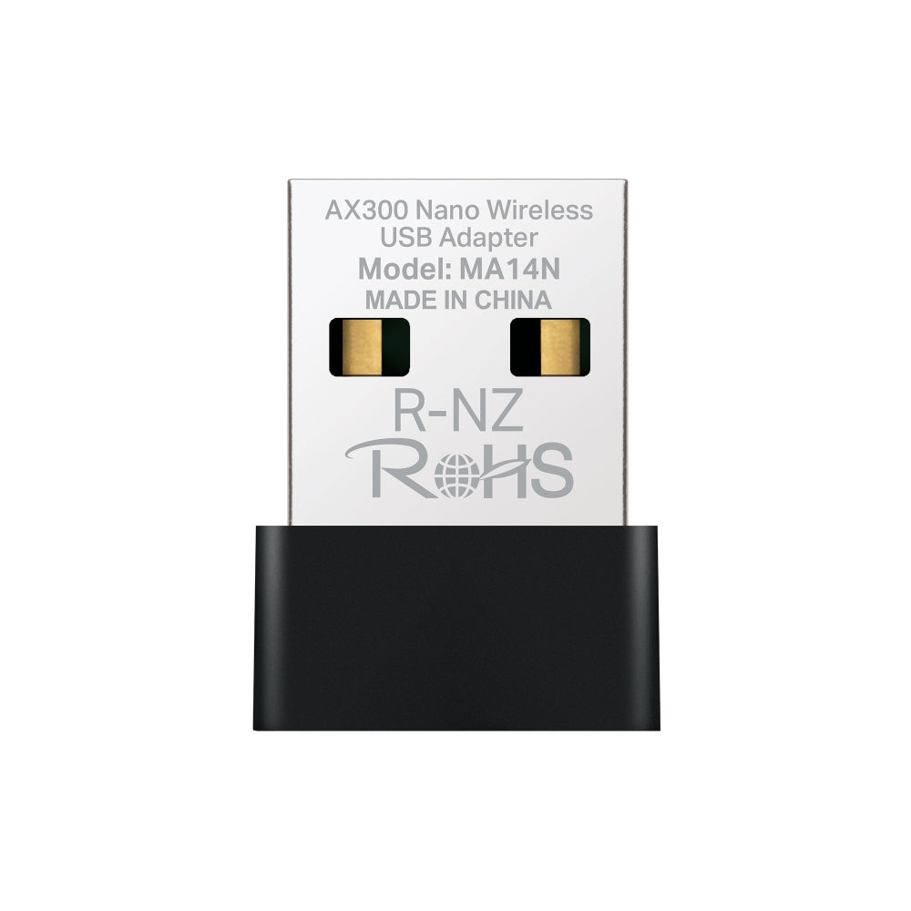AX300 Nano Wireless USB Adapter, MA14N(2-pack)