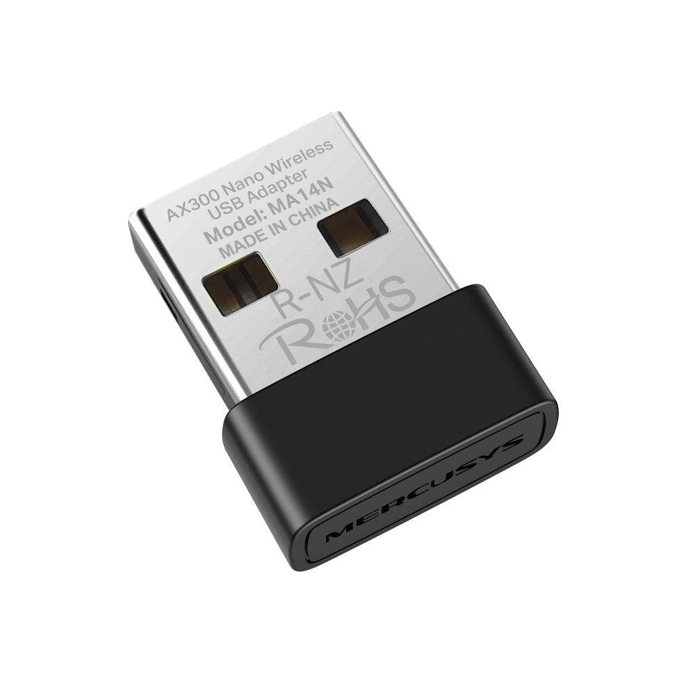 AX300 Nano Wireless USB Adapter, MA14N(2-pack)