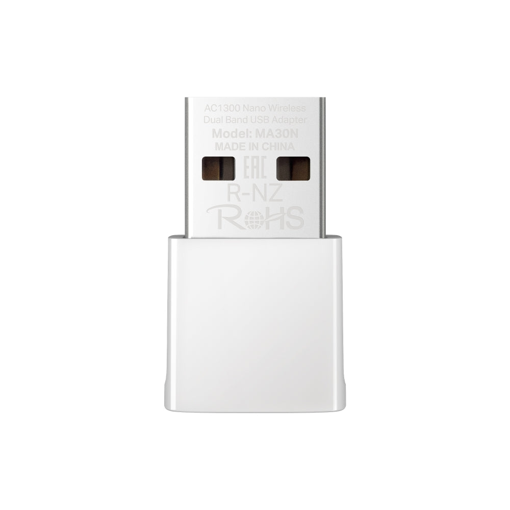 AC1300 Nano Wireless Dual Band USB Adapter, MA30N