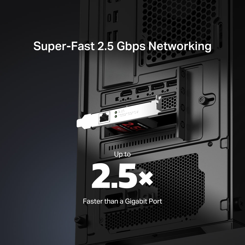 2.5 Gigabit PCle Network Adapter, MA310E