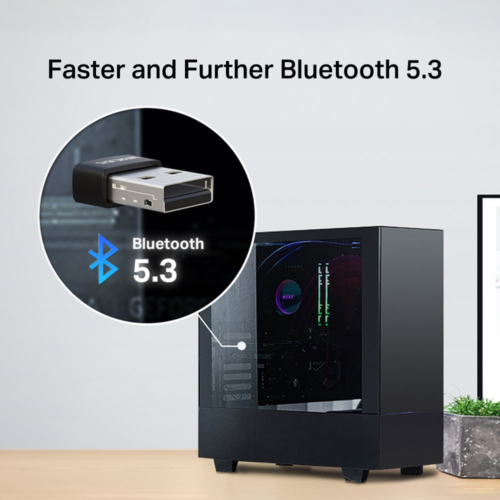 Bluetooth 5.3 Nano USB Adapter, MA530(2-pack)