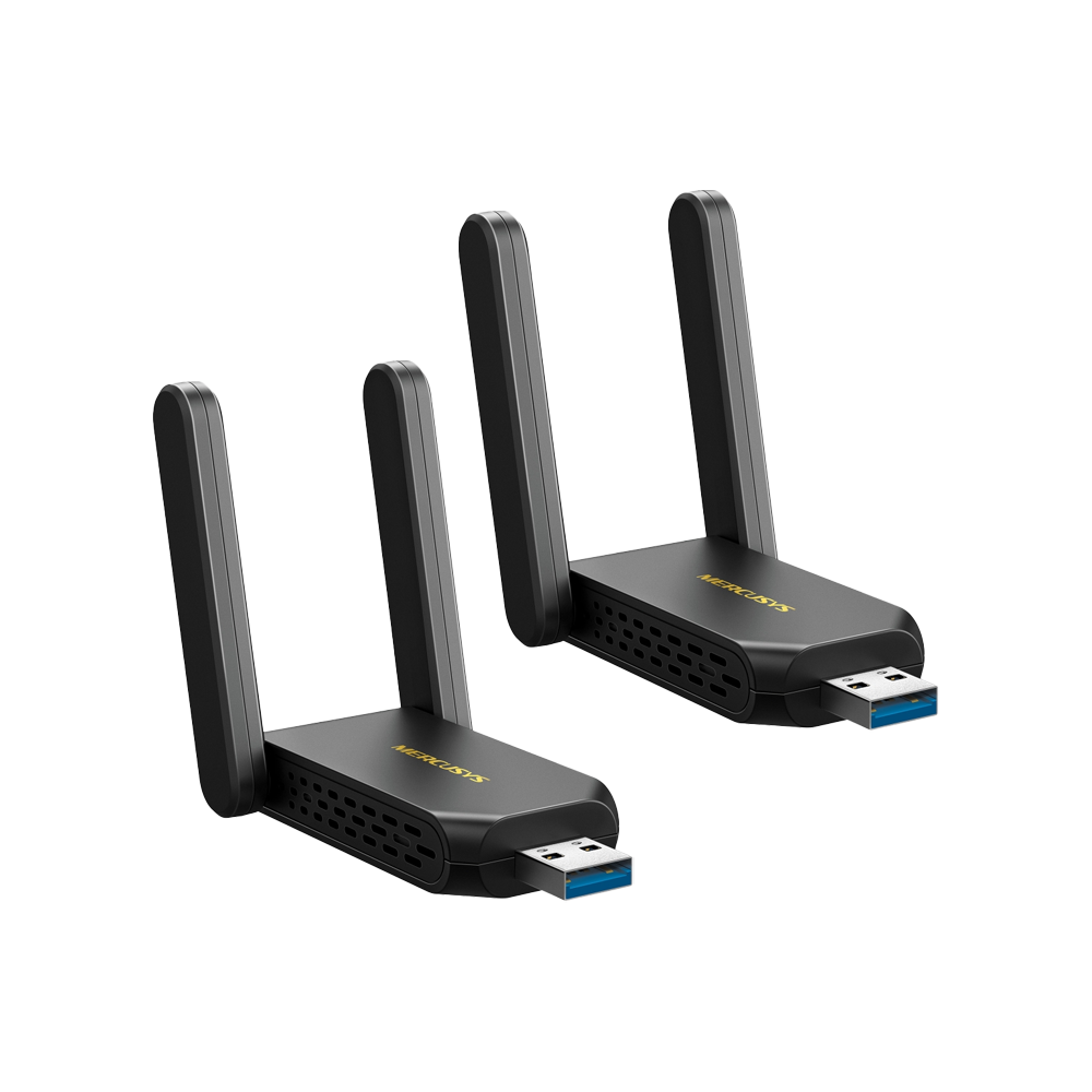 MA86XH(2-pack) | AXE5400 Wi-Fi 6E High-Gain Wireless USB Adapter