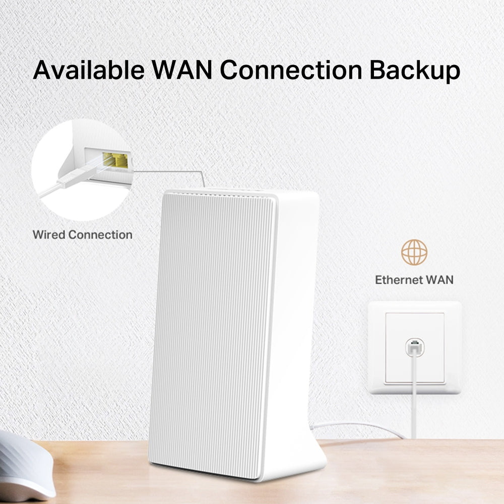 AC1200 Wireless Dual Band 4G LTE Router, MB130-4G