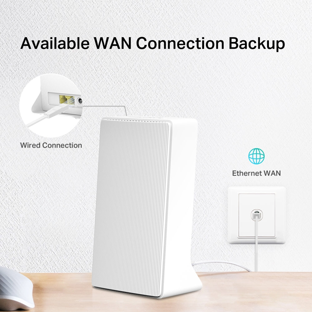 4G+ Cat6 AC1200 Wireless Dual Band Gigabit Router, MB230-4G