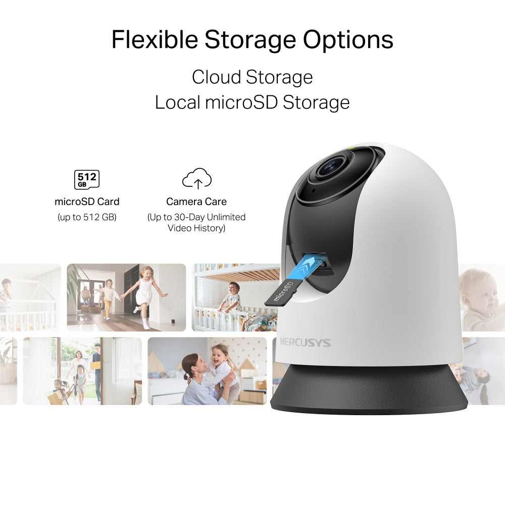 MC230 | Pan/Tilt AI Home Security Wi-Fi Camera