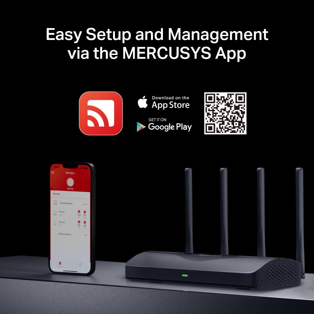 BE3600 Dual Band Wi-Fi 7 Router, MR27BE