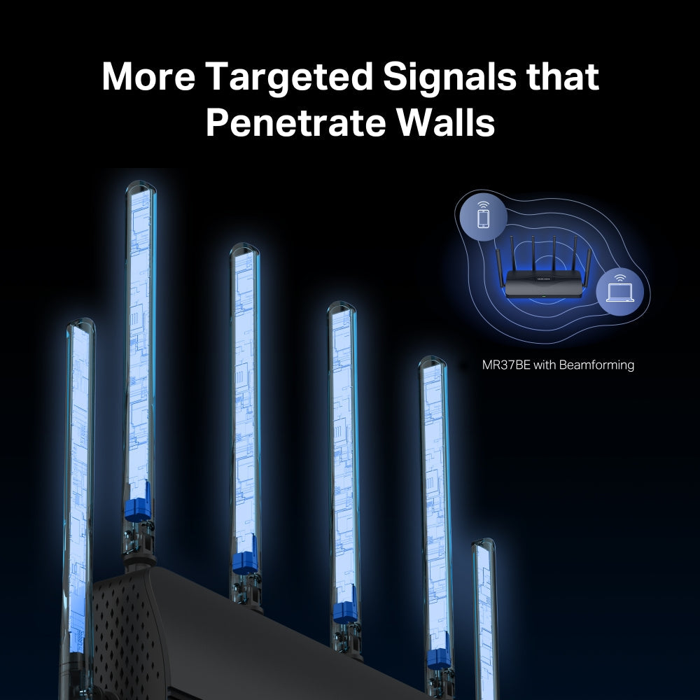 BE6500 Dual-Band Wi-Fi 7 Router, MR37BE