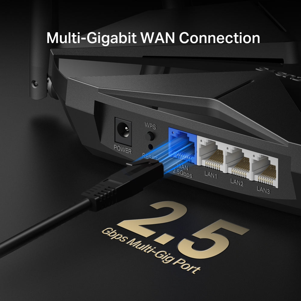 AX3000 Dual-Band Wi-Fi 6 Router, MR85X