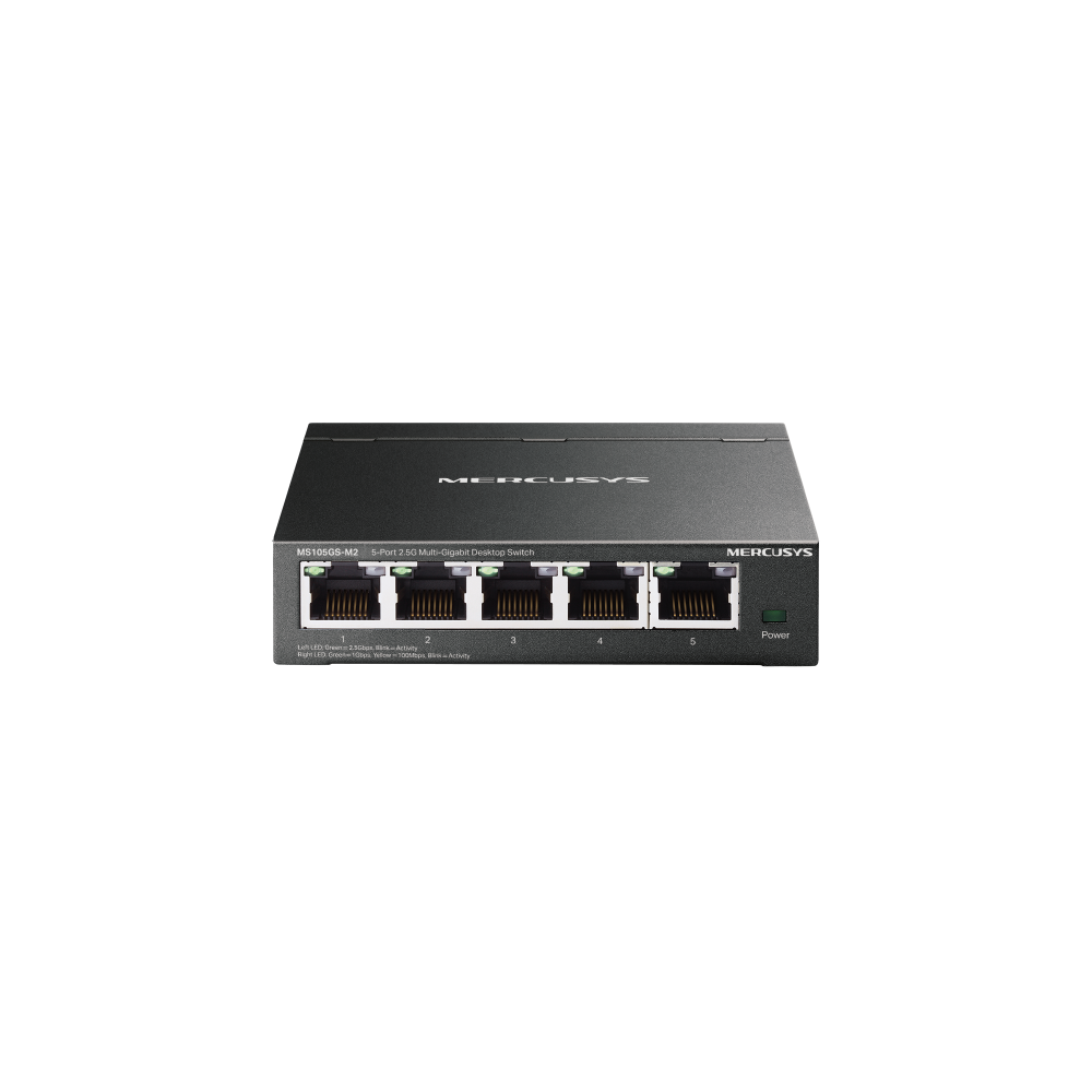 MS105GS-M2 | 5-Port 2.5G Multi-Gigabit Desktop Switch