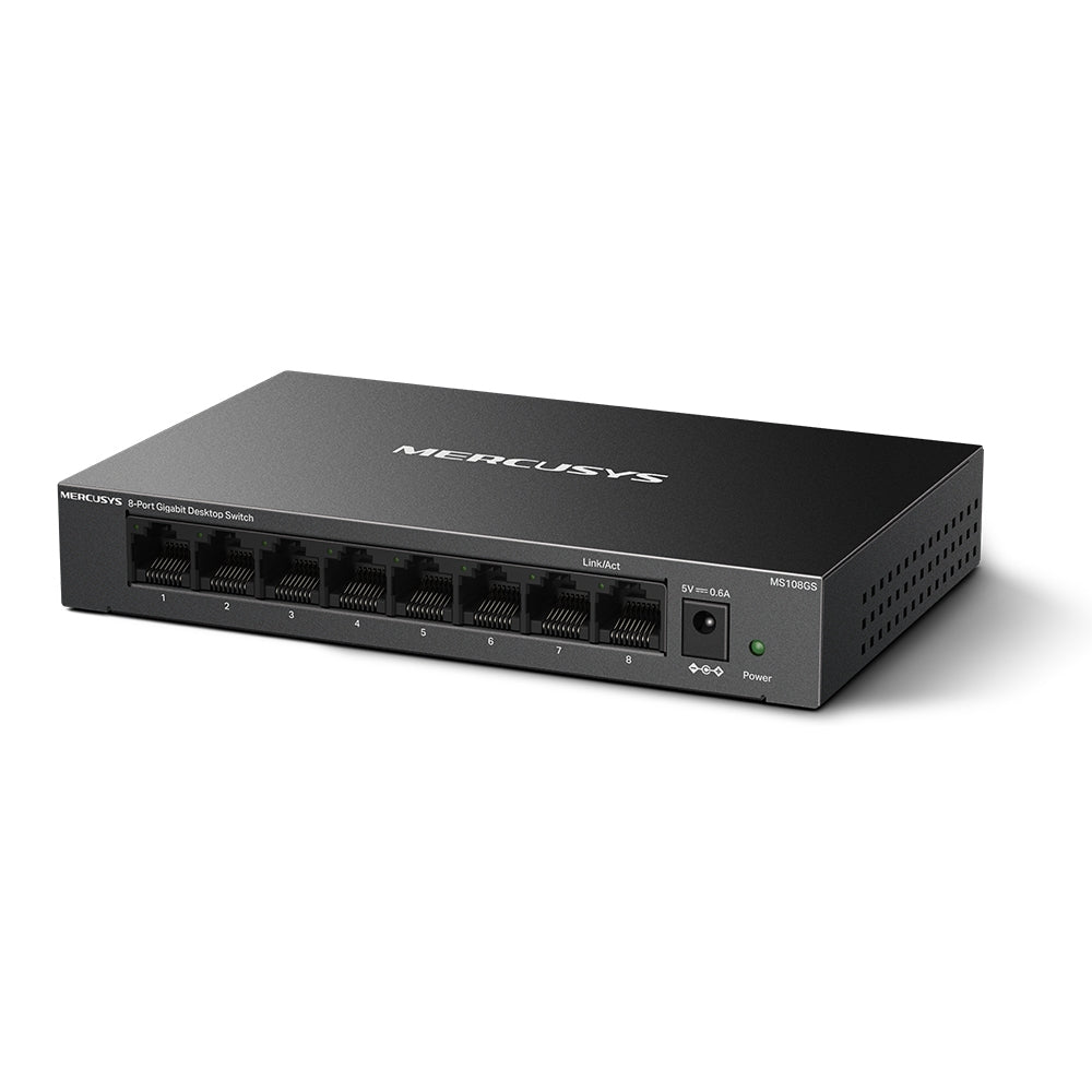 8-Port Gigabit Desktop Switch, MS108GS