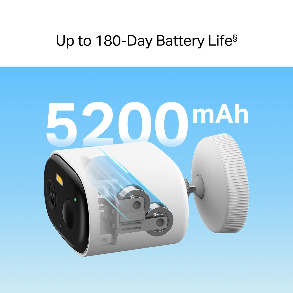 MC410 KIT | Solar-Powered Security Camera Kit, 2K 3MP, Smart Detection, IP65, Colour Night Vision