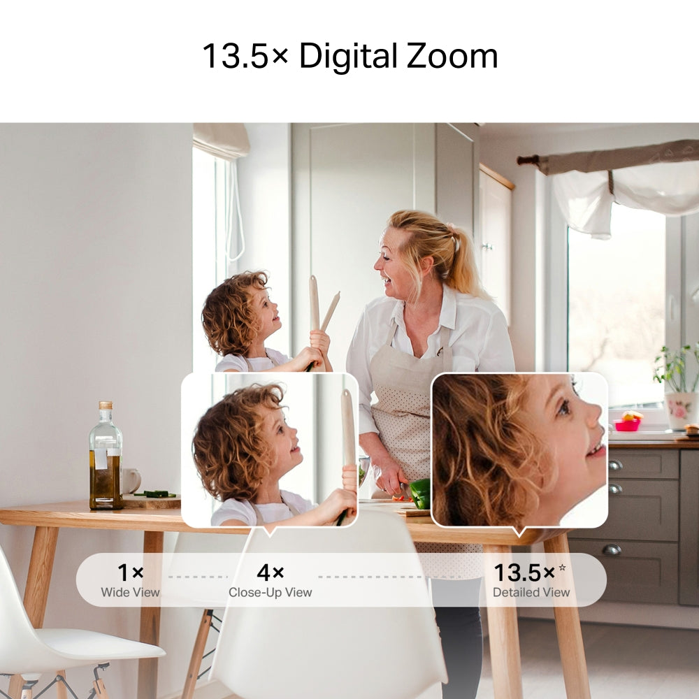 MC230 | Pan/Tilt AI Home Security Wi-Fi Camera