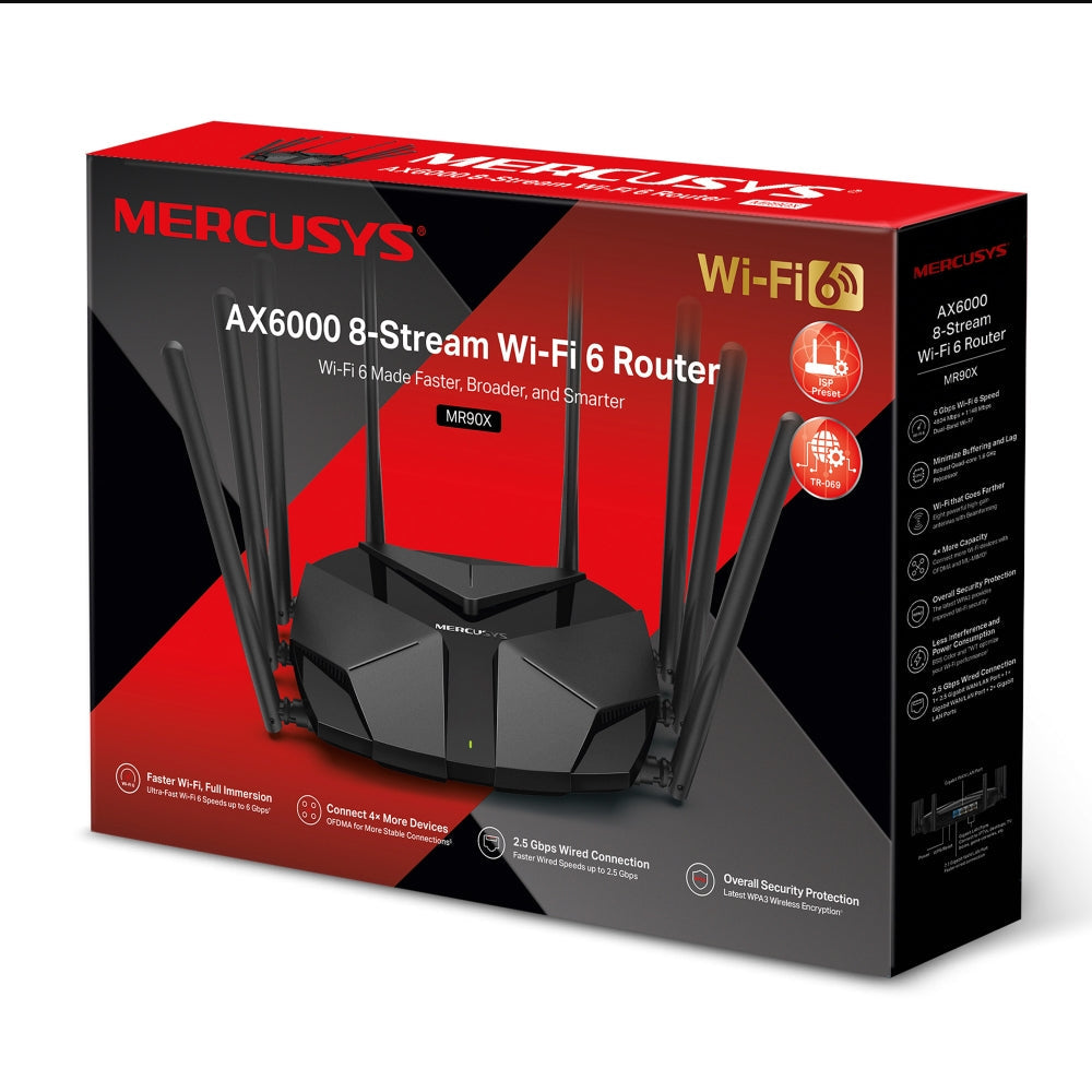 AX6000 8-Stream Wi-Fi 6 Router, MR90X